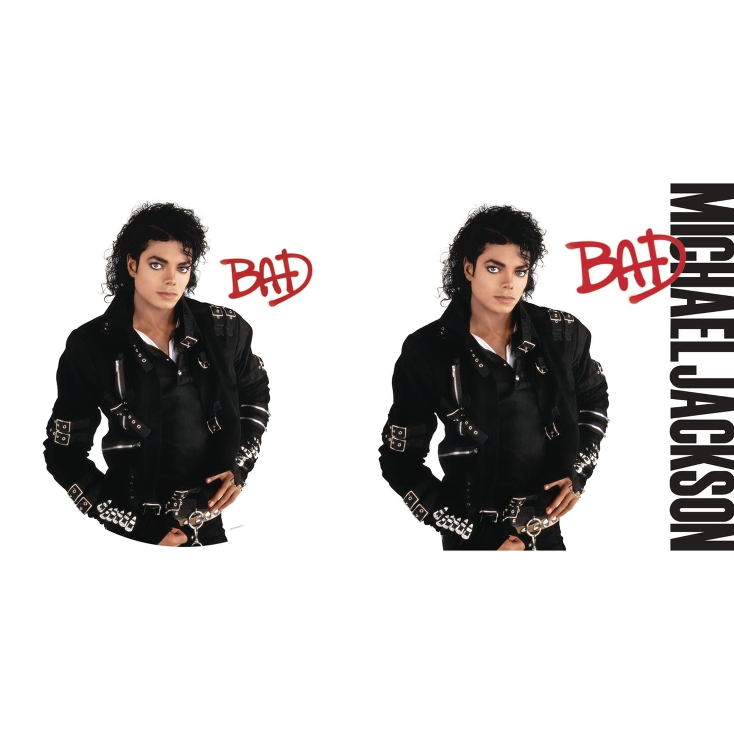 Michael Jackson - Bad (Picture Disc) & Bad (140G/Gatefold) - LP Vinyl Bundle