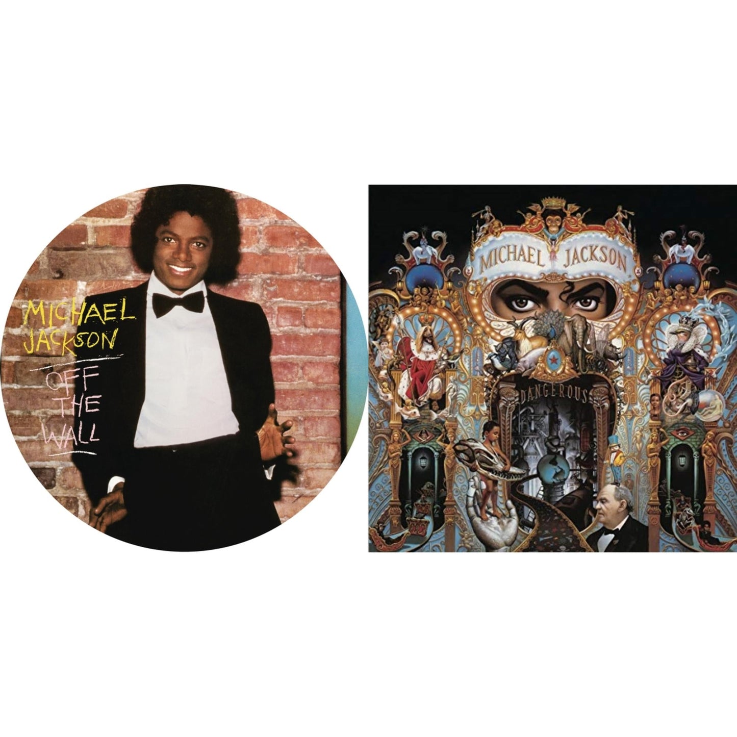 Michael Jackson - Off The Wall (Picture Disc) & Dangerous (180G/2LP)