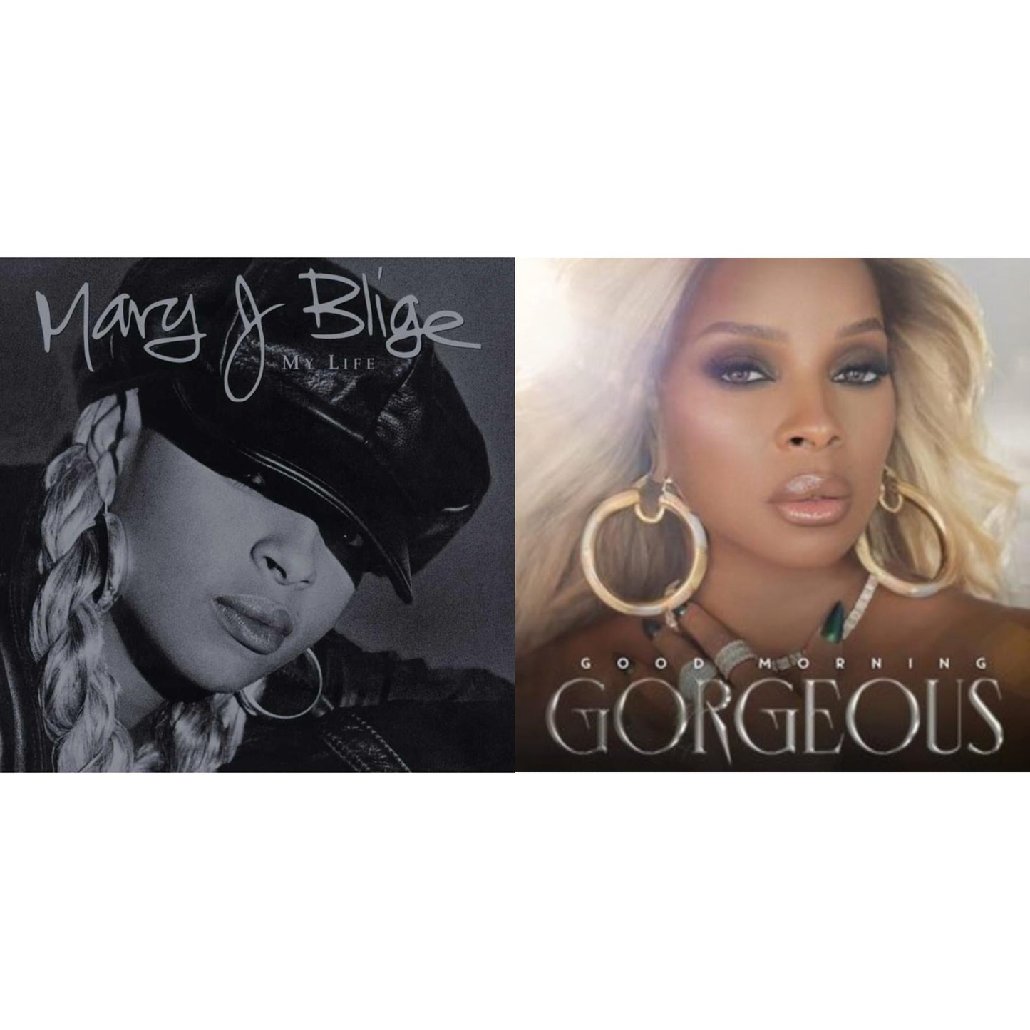 Mary J. Blige - My Life (2LP) & Good Morning Gorgeous (Clear Vinyl/4LP)