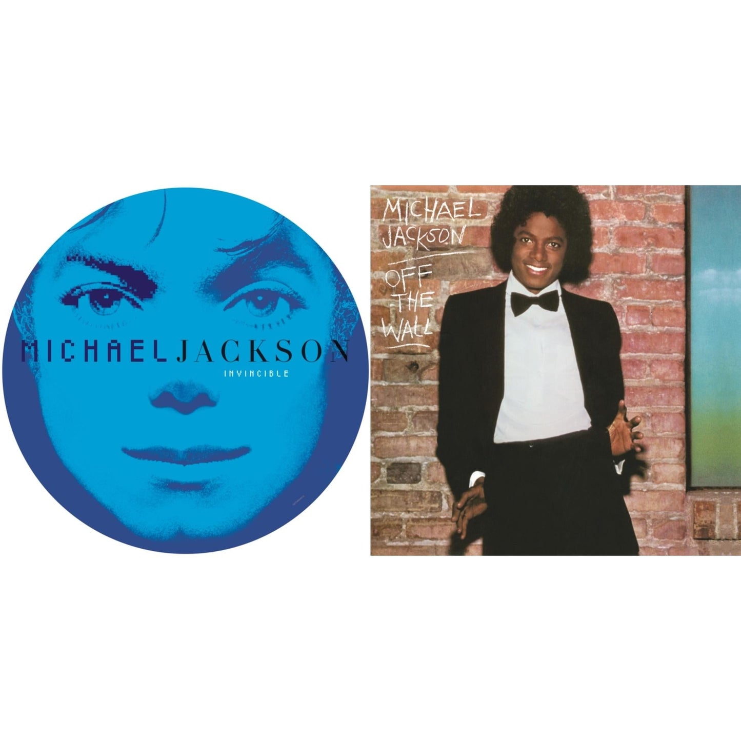 Michael Jackson - Invincible (2LP/Picture Disc) & Off The Wall (140G/Gatefold)
