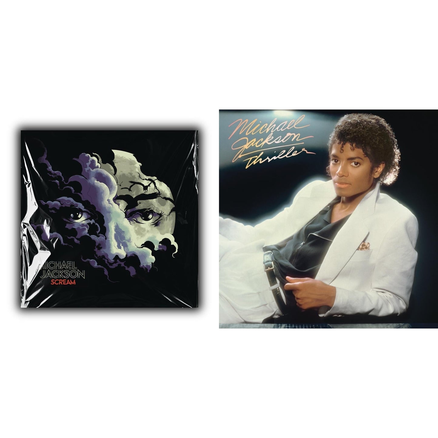 Michael Jackson - Thriller (140G/Gatefold) & Michael Jackson - Scream (2LP) (New LP Vinyl)