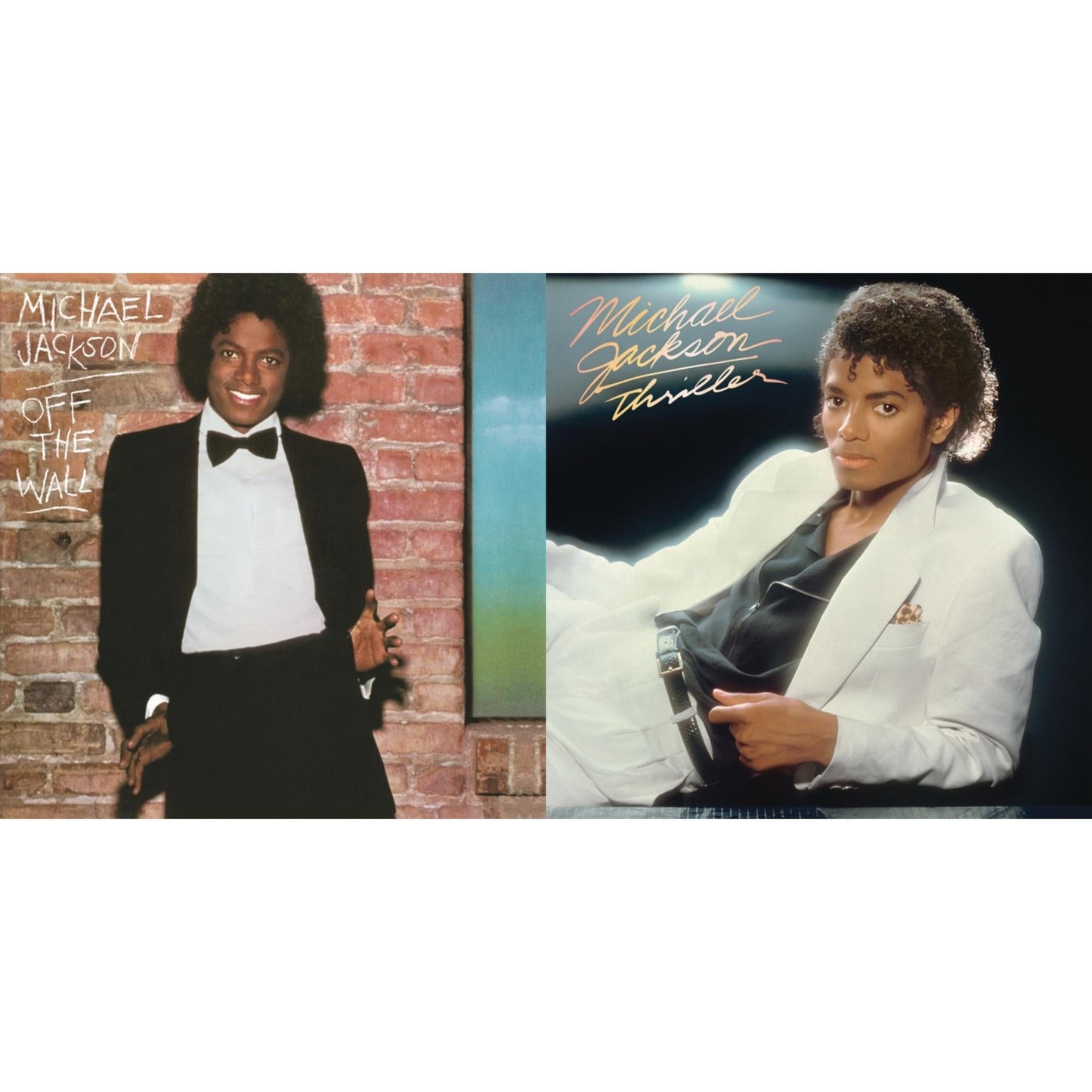 Michael Jackson - Thriller (140G/Gatefold) & Off The Wall (140G/Gatefold) - LP Vinyl Bundle