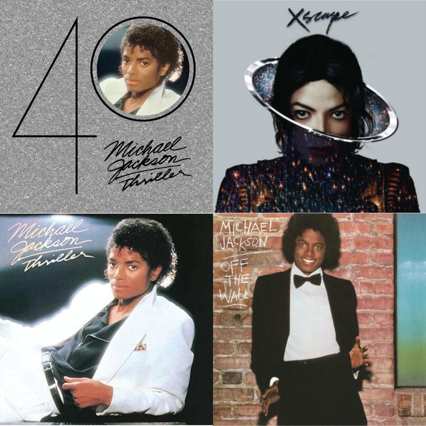 Michael Jackson - Off The Wall & Thriller (40Th Anniversary/2CD) & Xscape & Thriller
