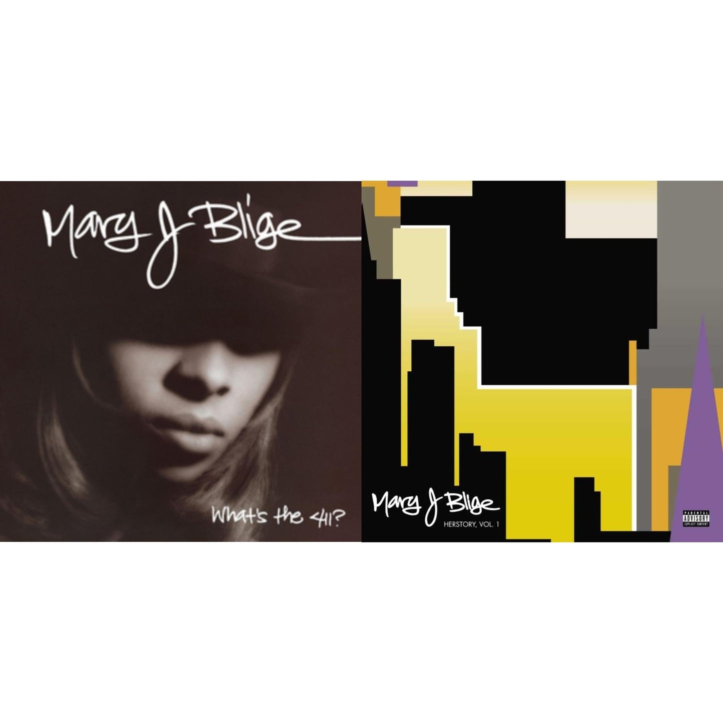 Mary J. Blige - What's The 411 (2LP) & Herstory Vol. 1 (2 LP)