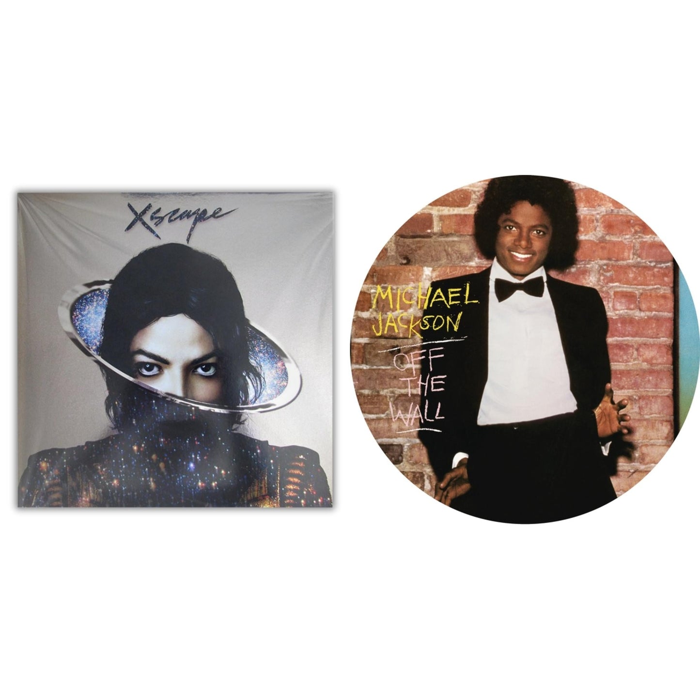 Michael Jackson - Off The Wall (Picture Disc) & Xscape - LP Vinyl Bundle
