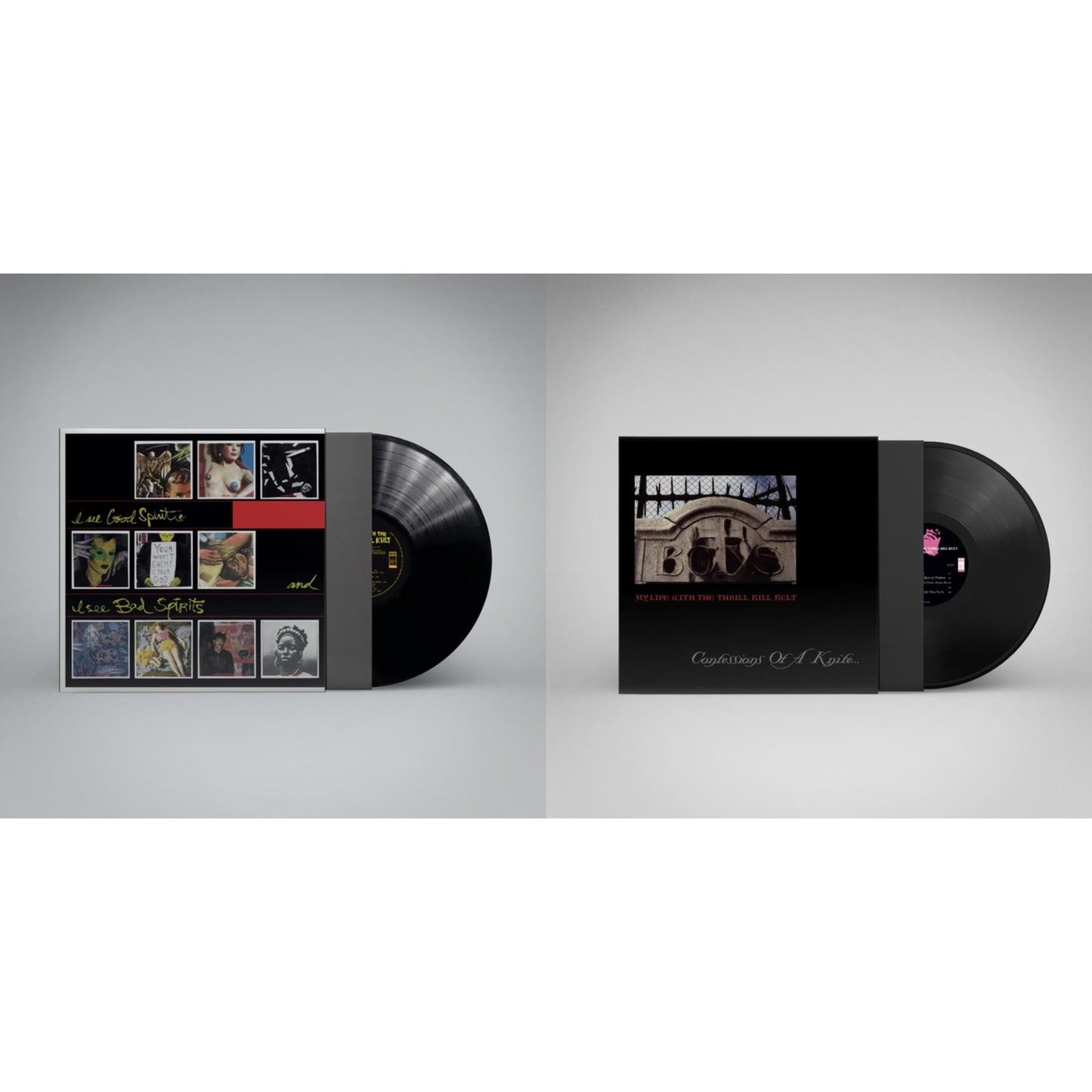 My Life With The Thrill Kill Kult - I See Good Spirits & I See Bad Spirits (Ams Exclusive) & Confessions Of A Knife - LP Vinyl Bundle