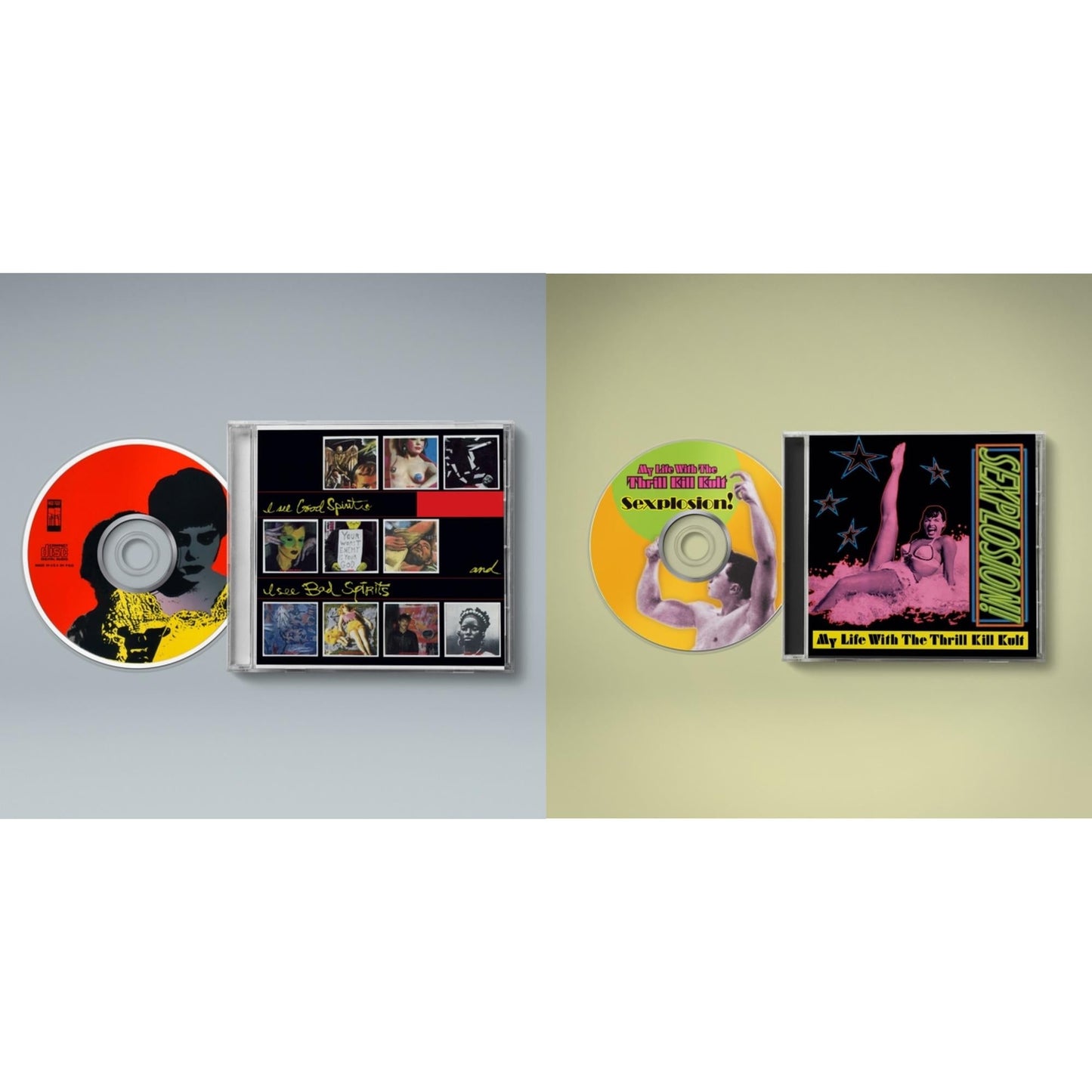 My Life With The Thrill Kill Kult - I See Good Spirits & I See Bad Spirits (Ams Exclusive) & Sexplosion! - CD Bundle