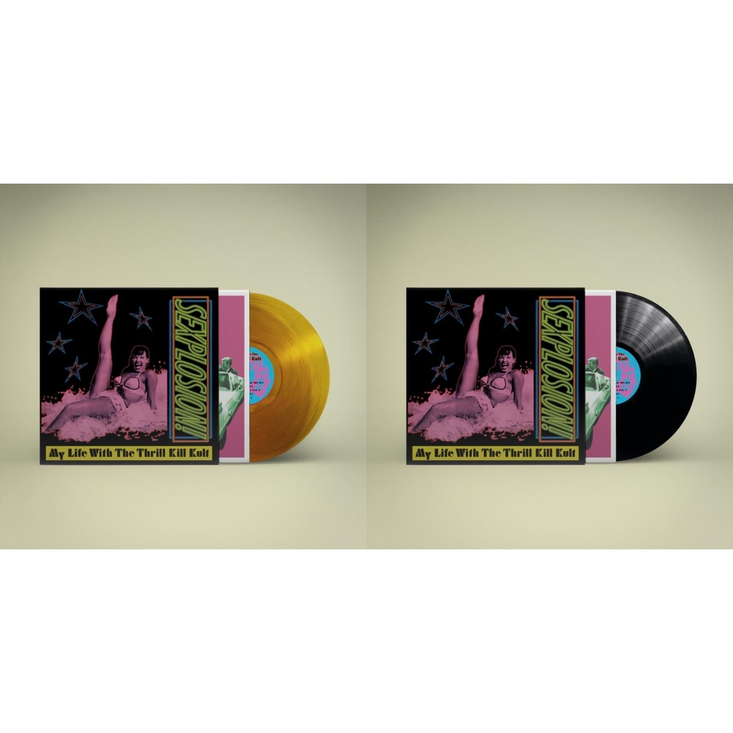 My Life With The Thrill Kill Kult - Sexplosion! (Reissue/Limited/Orange LP Vinyl) & Sexplosion! (Reissue)
