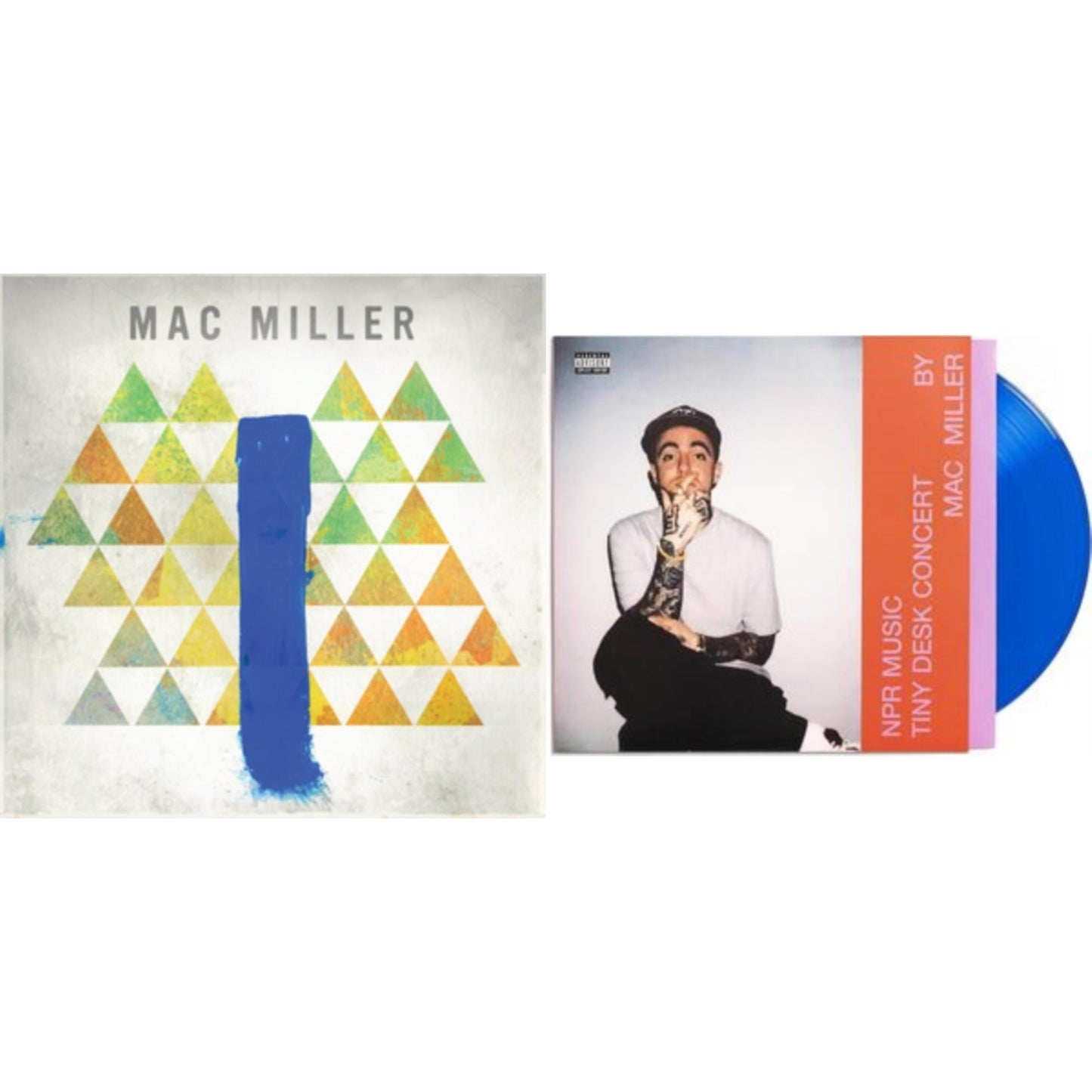 Mac Miller - Blue Slide Park & Npr Music Tiny Desk Concert (Translucent Blue LP Vinyl/B-Side Etching/Insert)