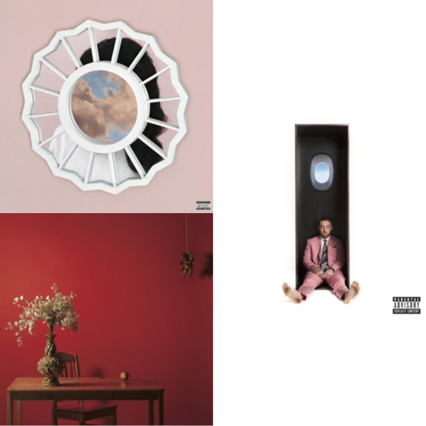 Mac Miller - Swimming (X) & Divine Feminine (X) & Watching Movies With The Sound Off (10 Year Anniversary/Galaxy Vinyl/2LP/180G/10Inch Picture Disc)