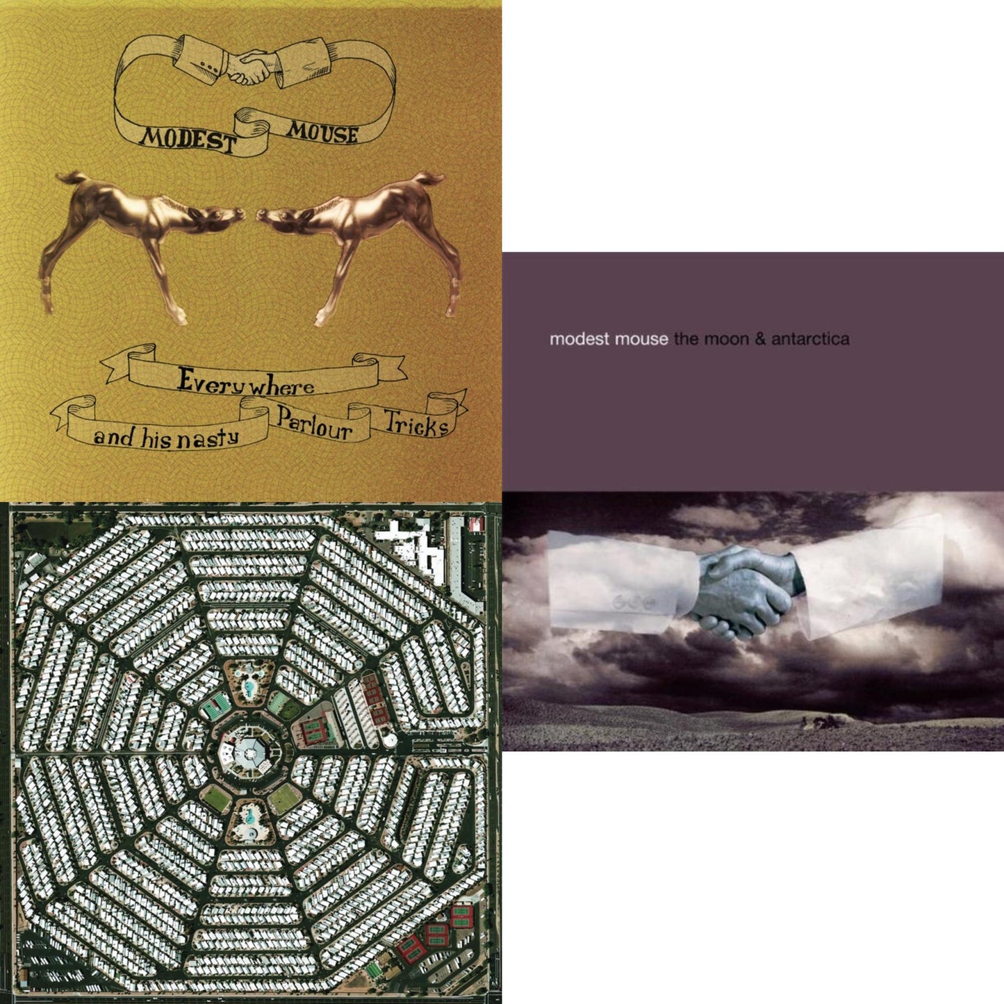 Modest Mouse - Moon & Antarctica (10Th Anniversary Edition) & Everywhere & His Nasty Parlour Tricks & Strangers To Ourselves - CD Bundle