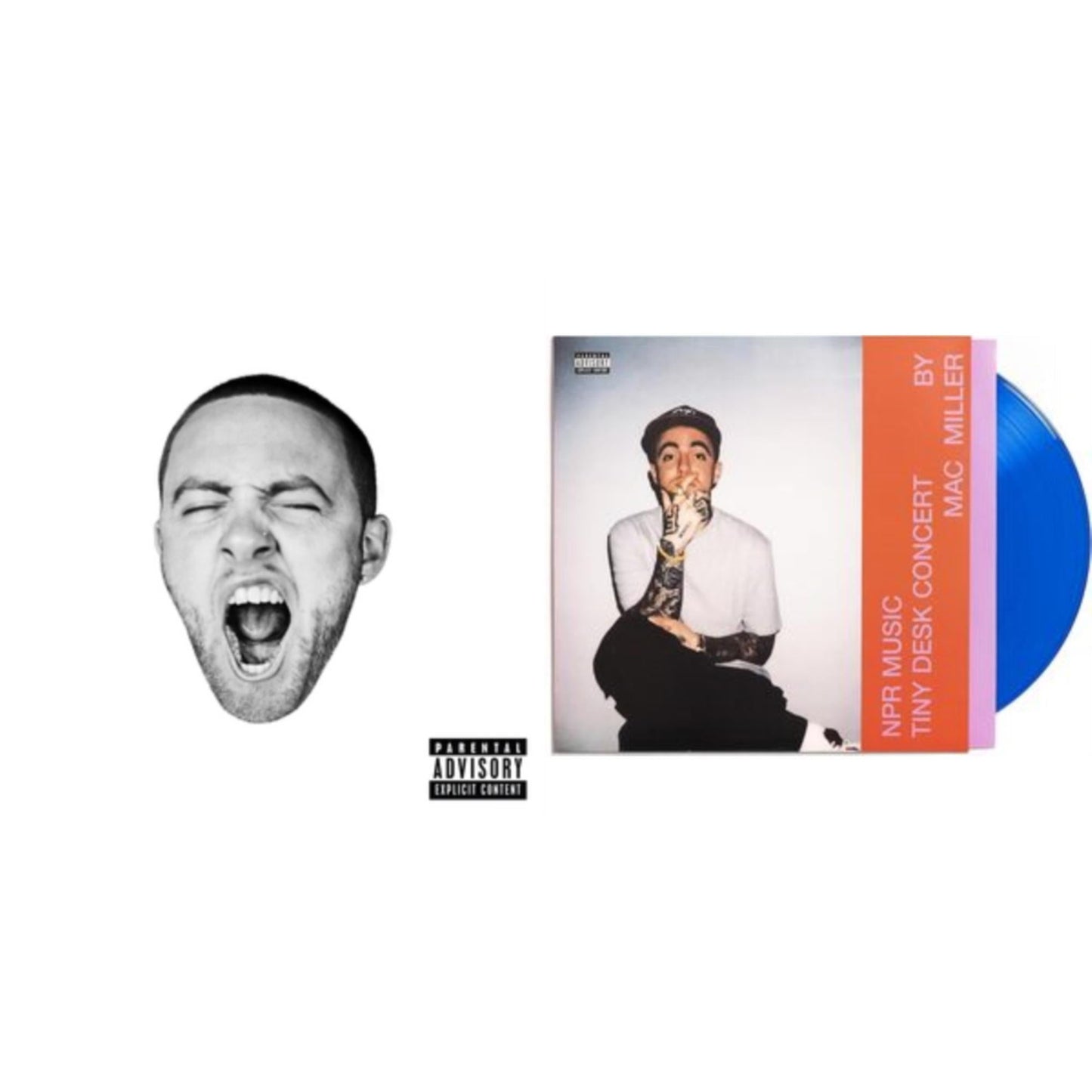 Mac Miller - Go:Od Am (X) & Npr Music Tiny Desk Concert (Translucent Blue LP Vinyl/B-Side Etching/Insert)