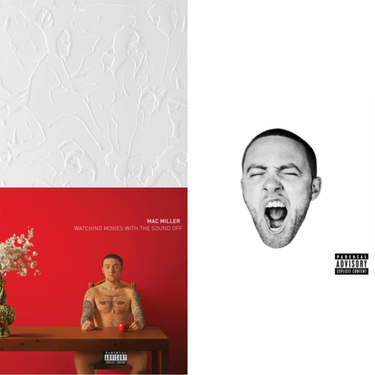 Mac Miller - Macadelic (X) (2LP) & Watching Movies With The Sound Off & Go:Od Am (X)