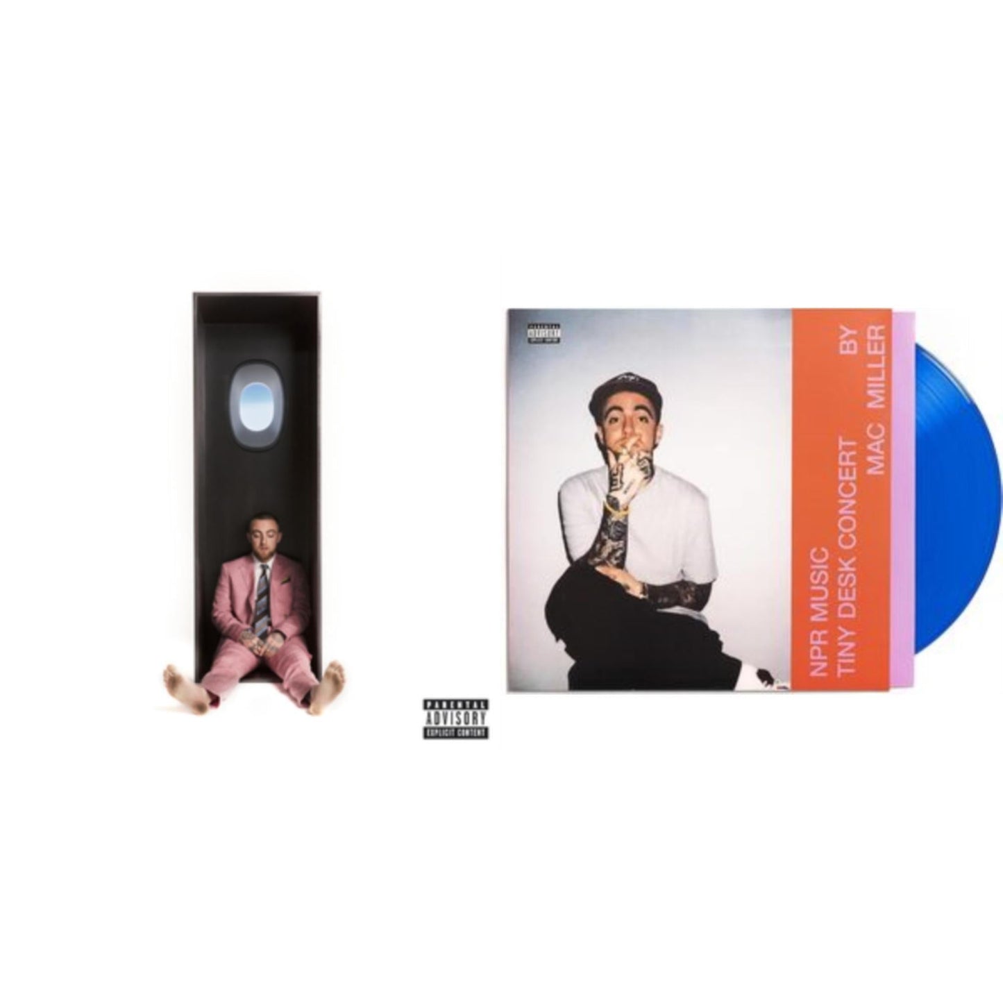 Mac Miller - Npr Music Tiny Desk Concert (Translucent Blue LP Vinyl/B-Side Etching/Insert) & Swimming (X)