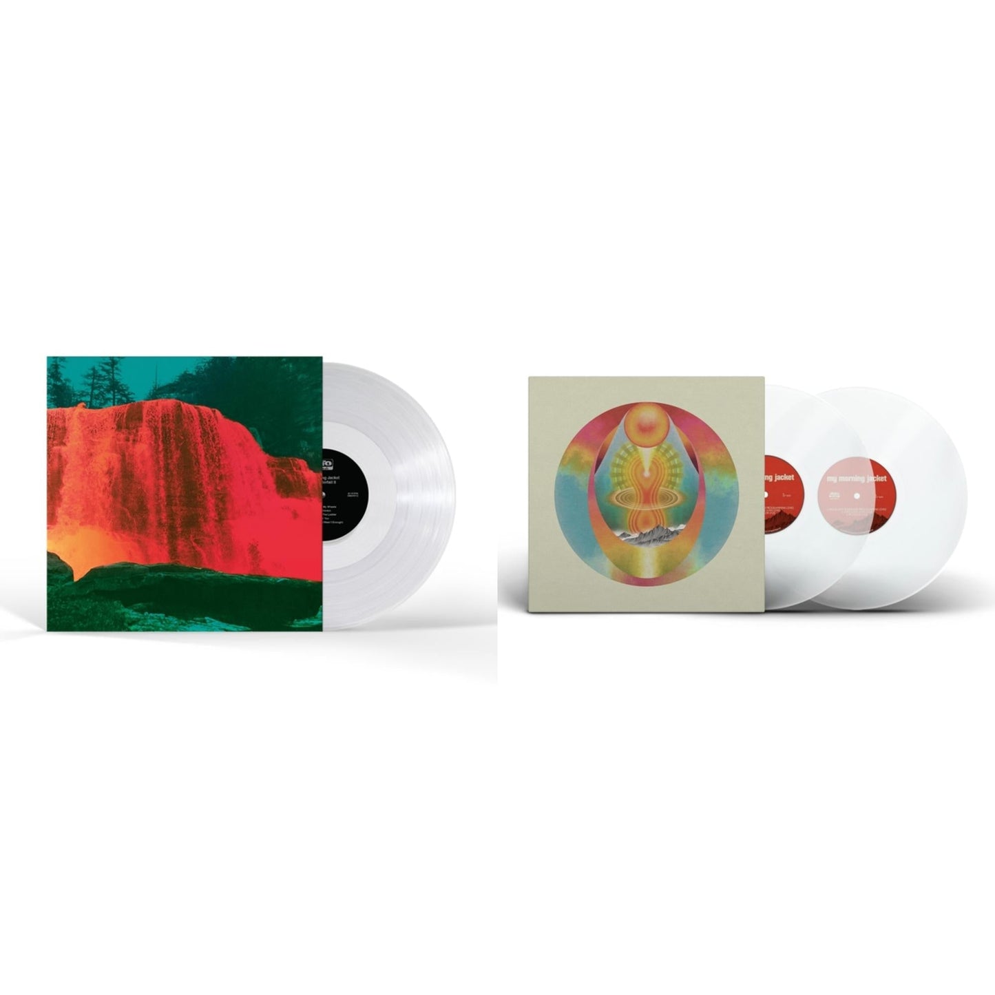 My Morning Jacket - Waterfall Ii (Clear LP Vinyl) & My Morning Jacket (Clear Vinyl/2LP)