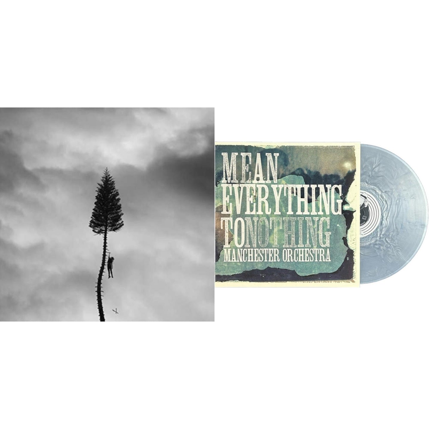 Manchester Orchestra - Mean Everything To Nothing (Blue Swirl LP Vinyl/180G) & Black Mile To The Surface (2LP)