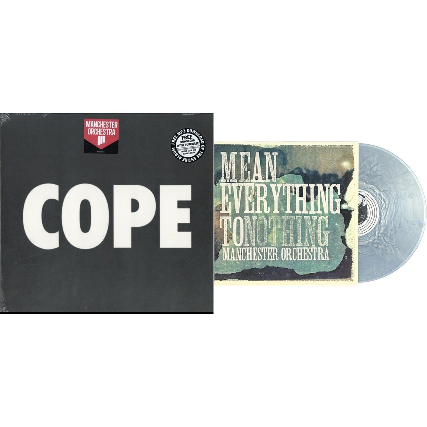 Manchester Orchestra - Cope & Mean Everything To Nothing (Blue Swirl LP Vinyl/180G)