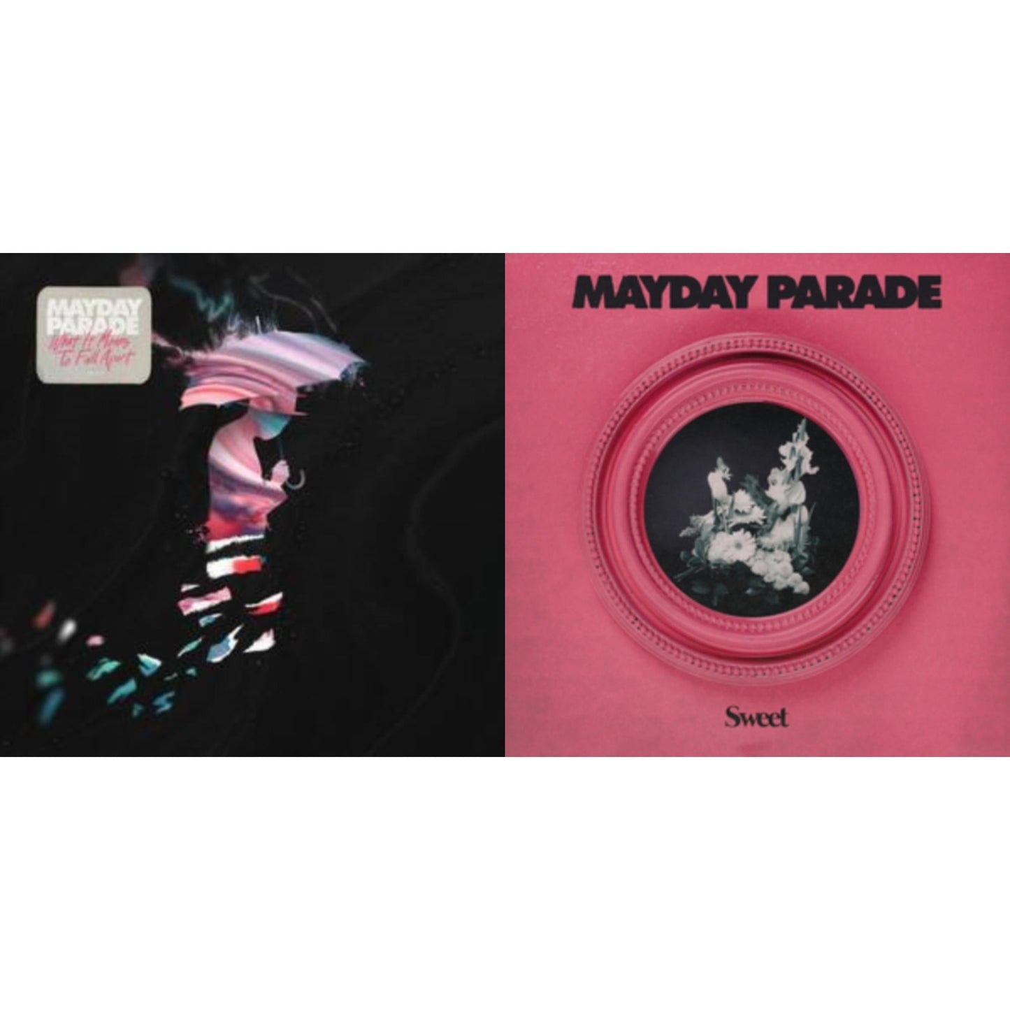 Mayday Parade - What It Means To Fall Apart (I) & Sweet (Pink LP Vinyl)