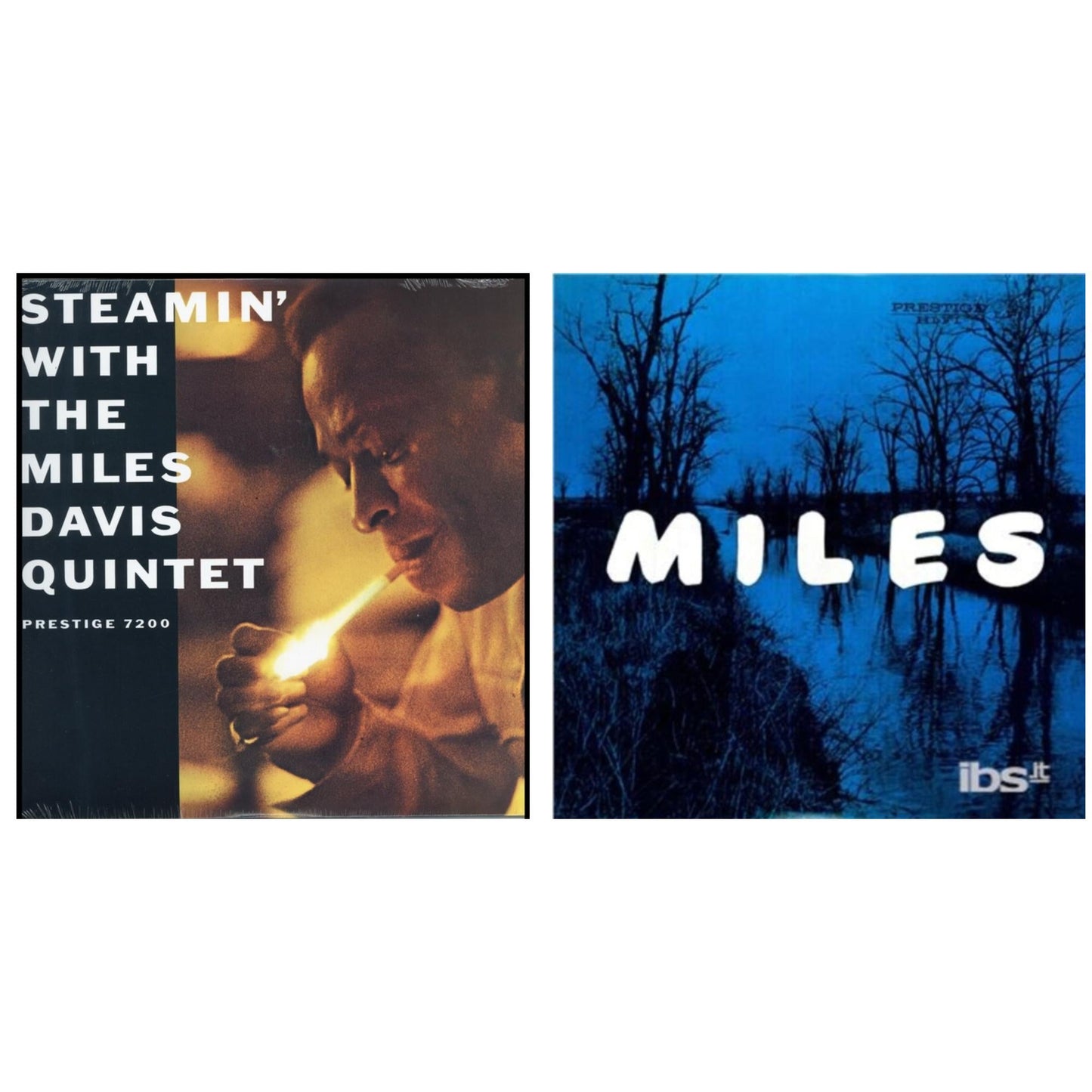 Miles Quintet Davis - Steamin With The Miles Davis Quintet & New Miles Davis Quintet - LP Vinyl Bundle