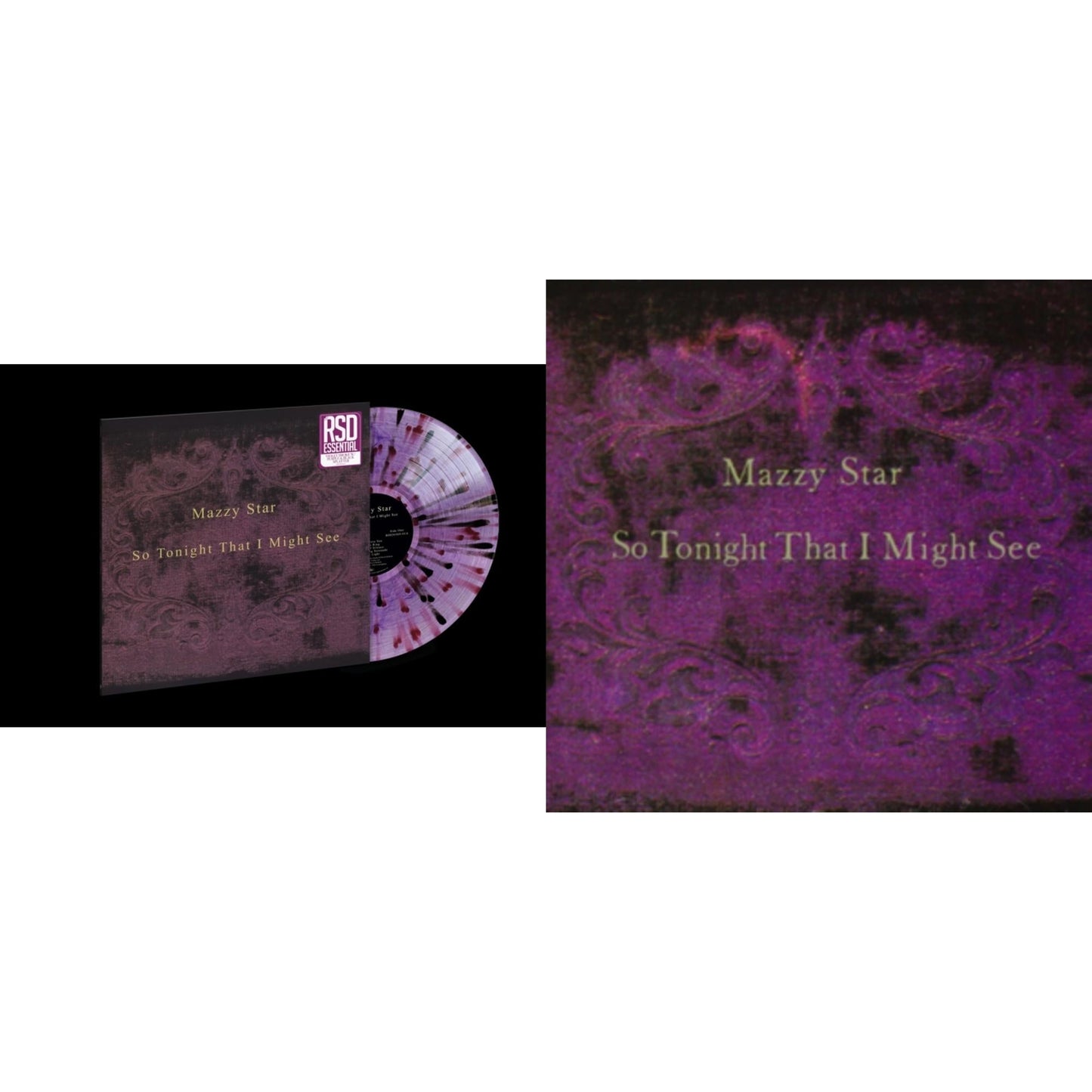 Mazzy Star - So Tonight That I Might See (Violet Smoke W/ Purple & Black Splatter LP Vinyl) (Rsd Essential) & So Tonight That I Might See