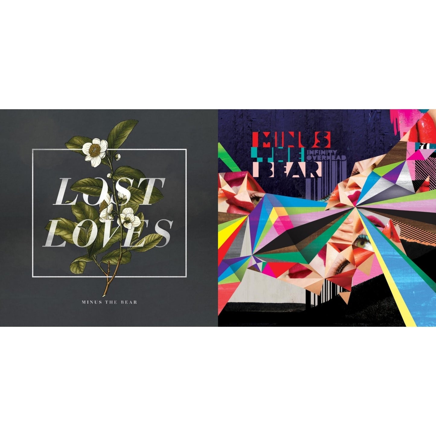Minus The Bear - Lost Loves & Infinity Overhead - LP Vinyl Bundle