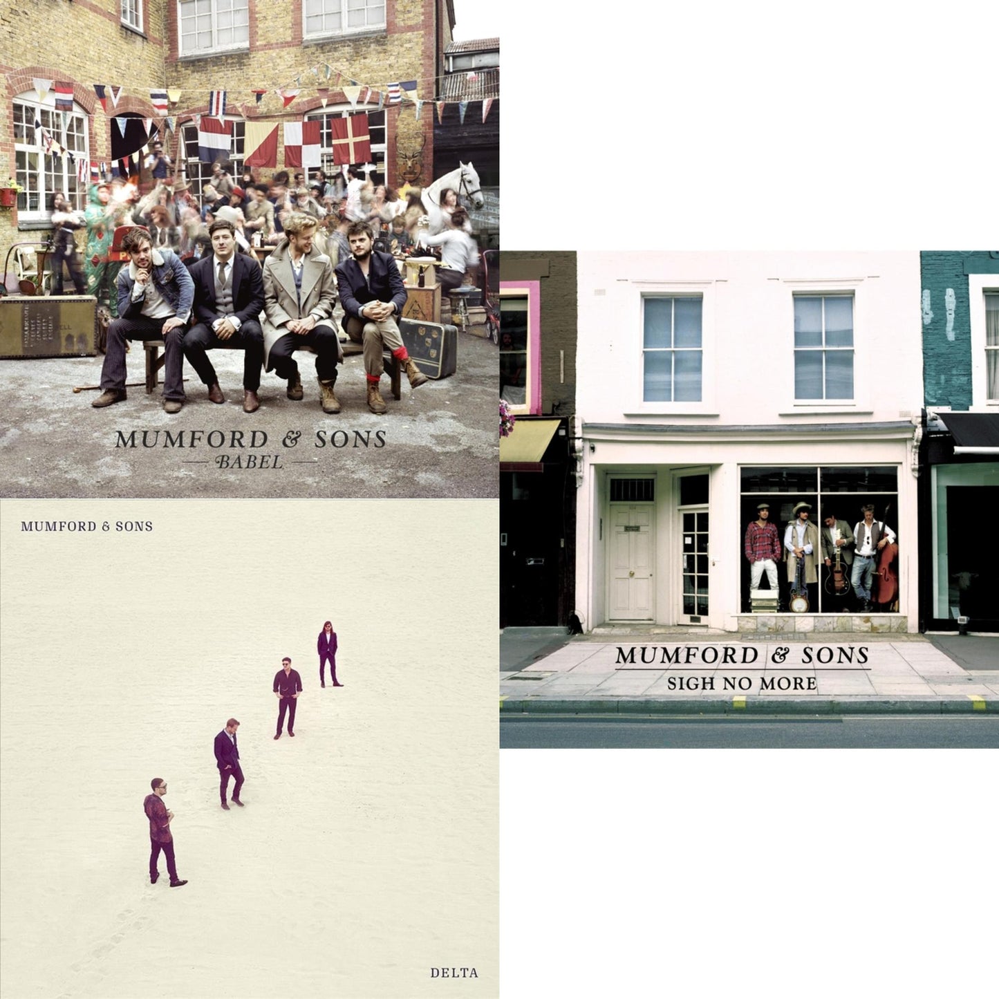 Mumford & Sons - Babel & Delta (2LP) & Sigh No More