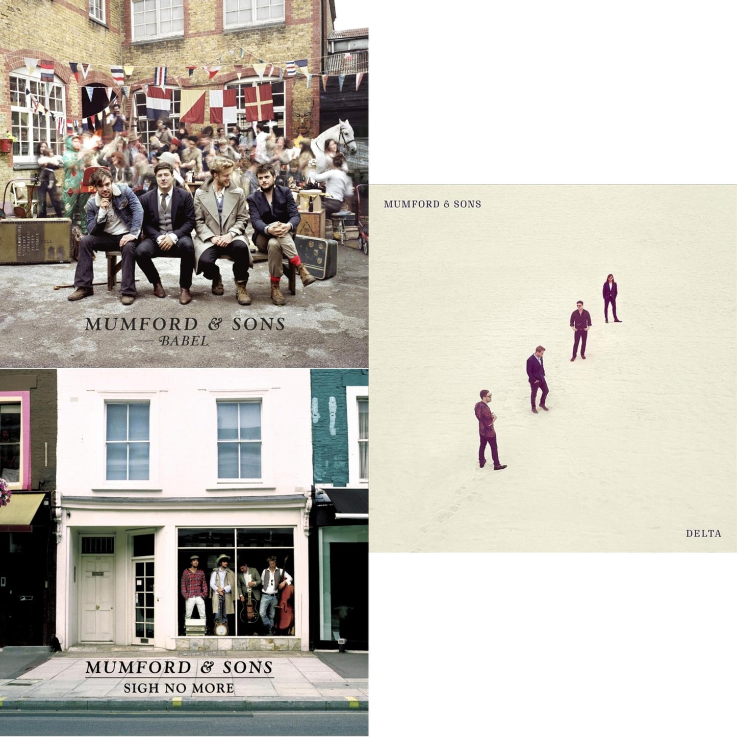 Mumford & Sons - Delta (2LP) & Sigh No More & Babel