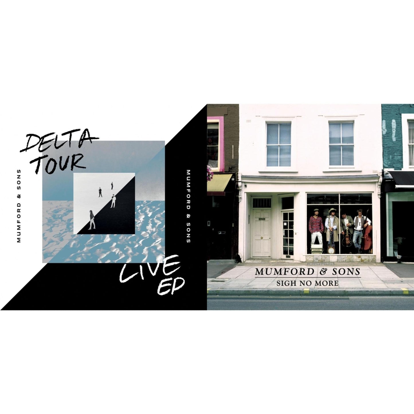 Mumford & Sons - Delta Live Ep & Sigh No More - LP Vinyl Bundle