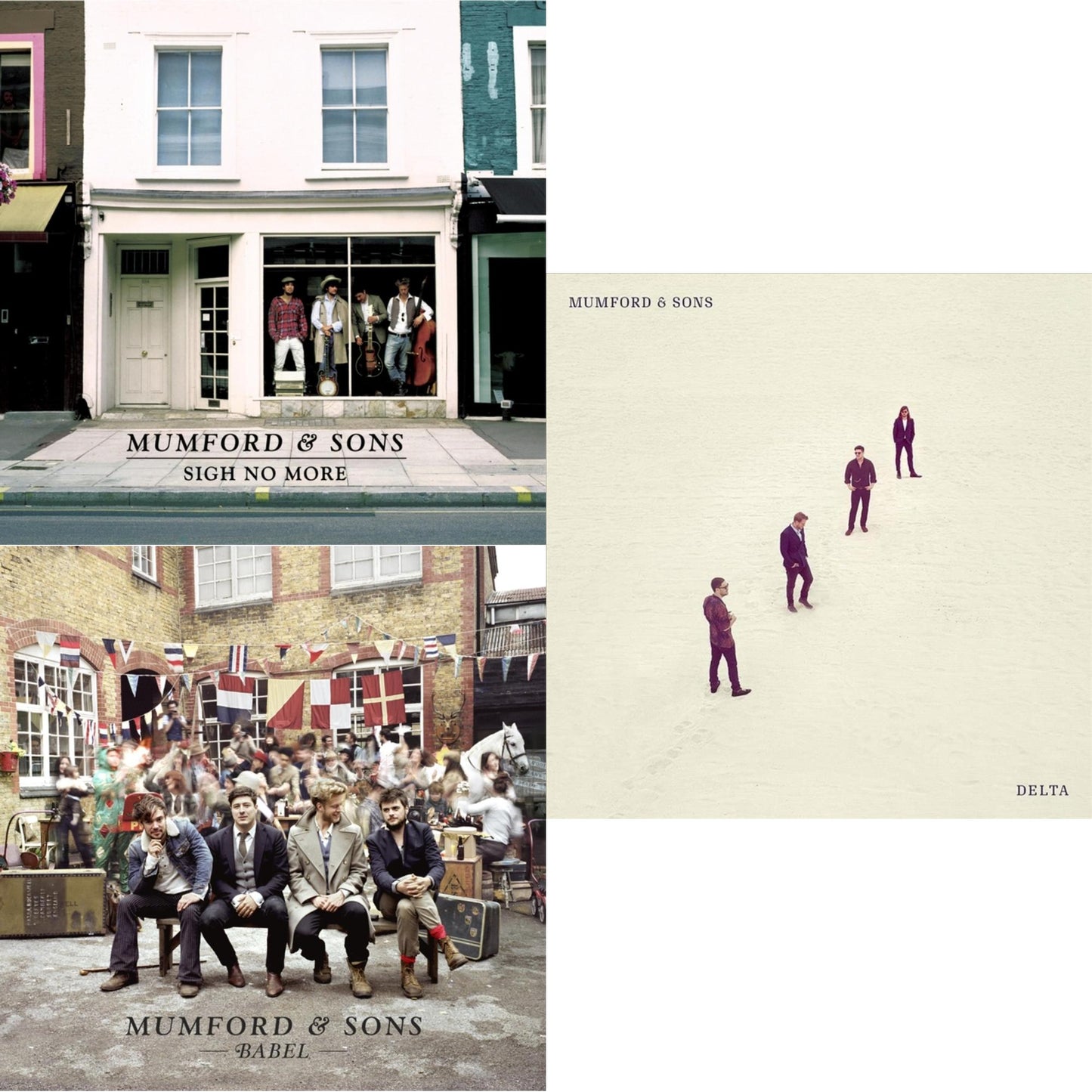 Mumford & Sons - Sigh No More & Babel & Delta (2LP)