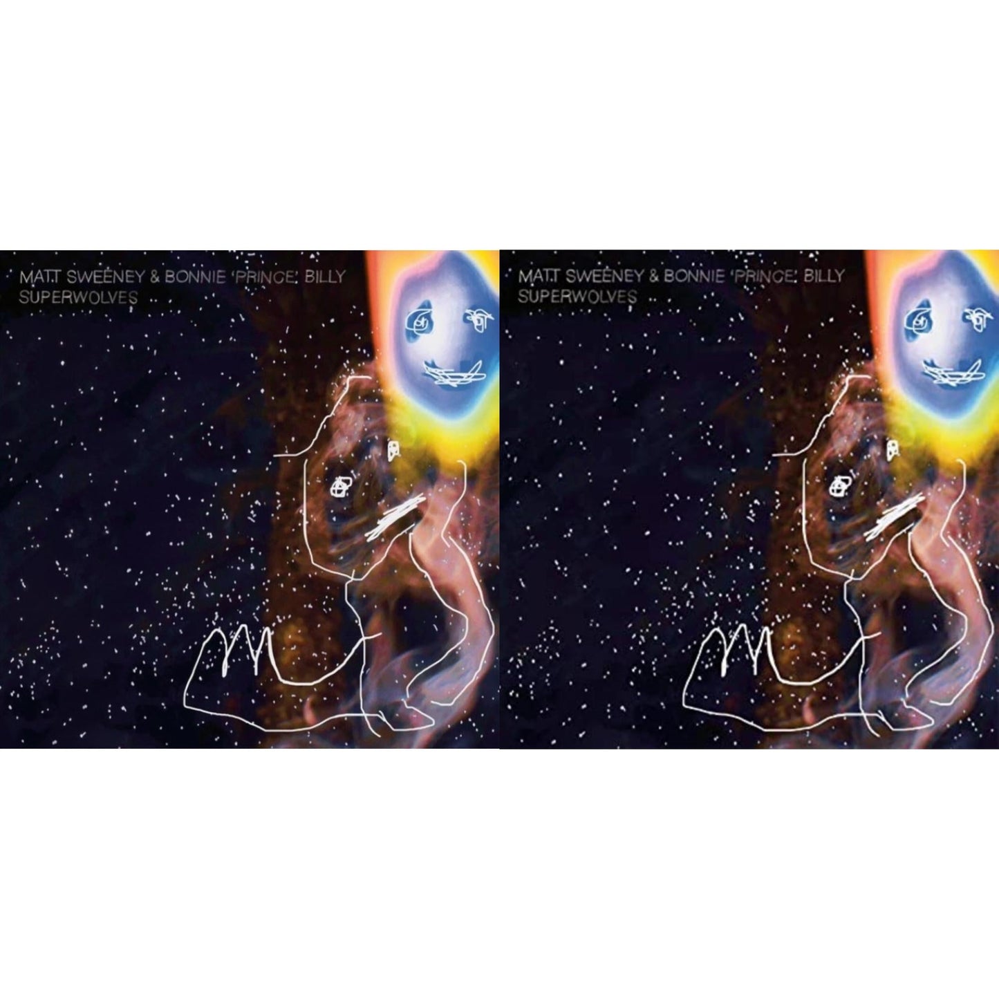 Matt & Bonnie Prince Billy Sweeney - Superwolves & Superwolves (Import) - LP Vinyl Bundle