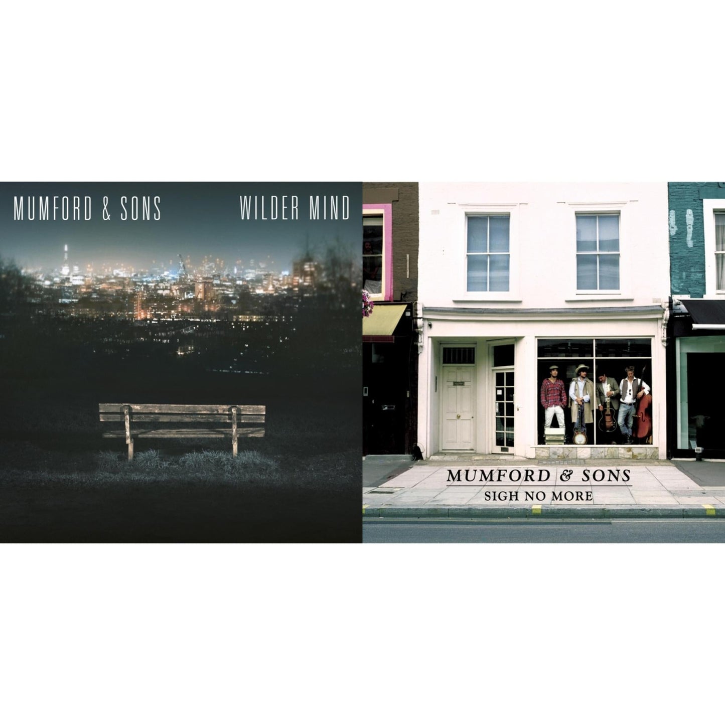 Mumford & Sons - Wilder Mind & Sigh No More - LP Vinyl Bundle