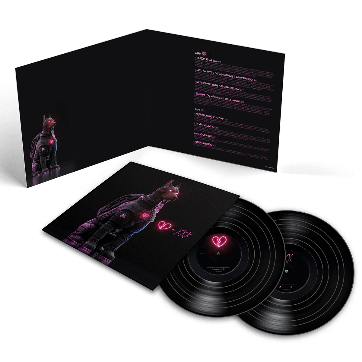 Maluma - The Love & Sex Tape Black Vinyl Record LP