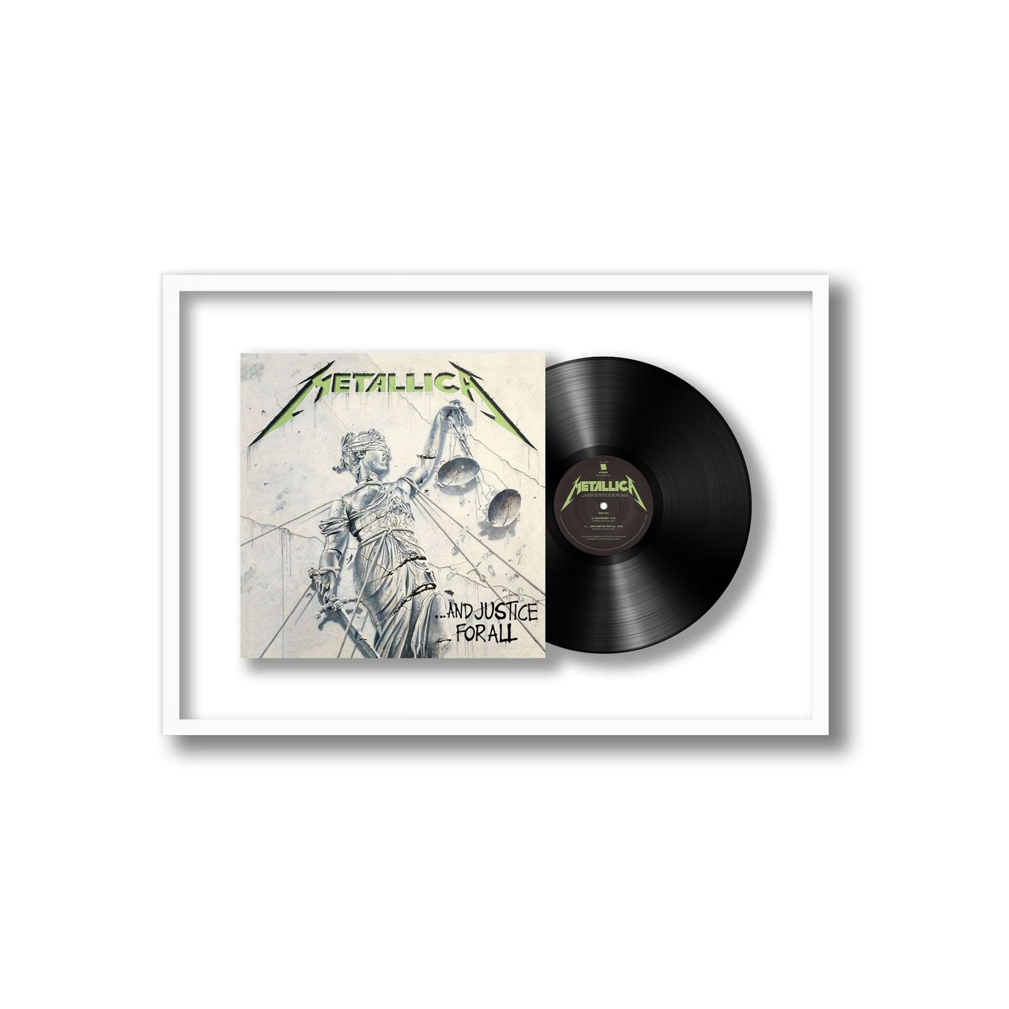 Metallica ...And Justice For All Framed Vinyl Record