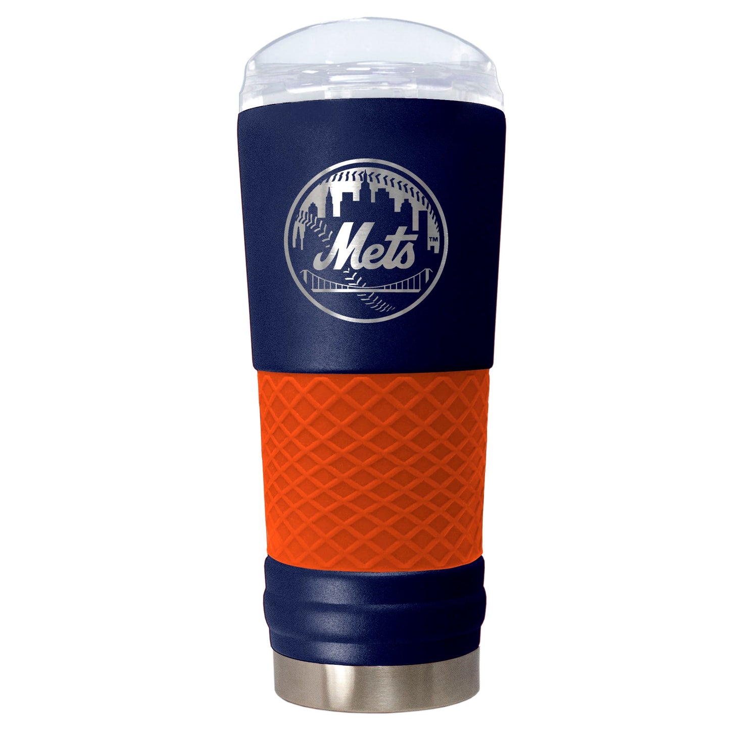 New York Mets "The Draft" 24 oz. Stainless Steel Travel Tumbler
