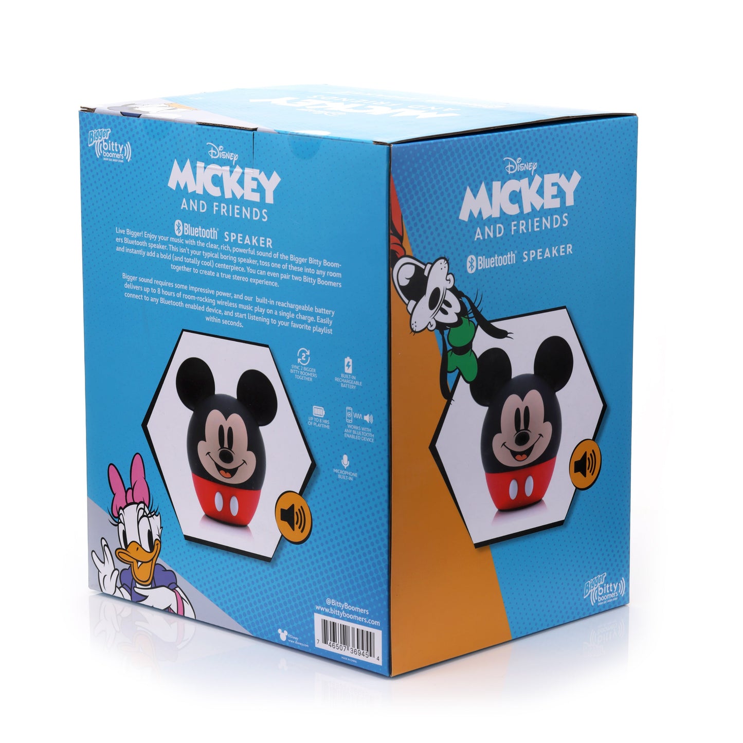 Bigger 8" Mickey Mouse Bluetooth Bitty Boomers Speaker