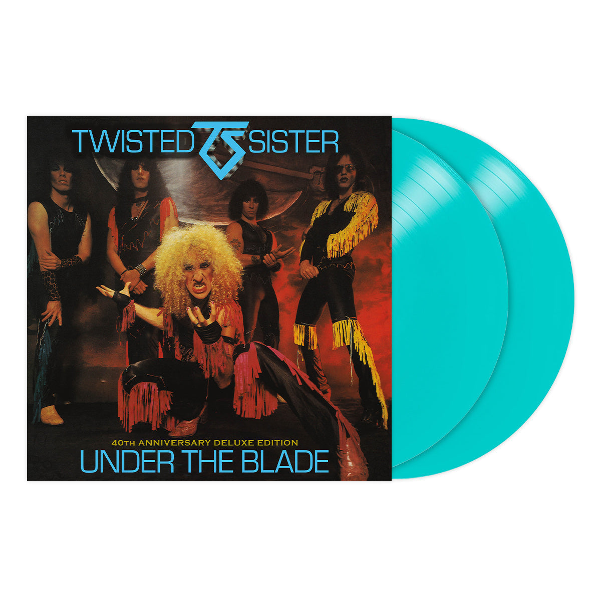 Twisted Sister ‘Under The Blade’ 40th Anniversary 2 LP (Limited Edition, Turquoise Vinyl) Vinyl Record