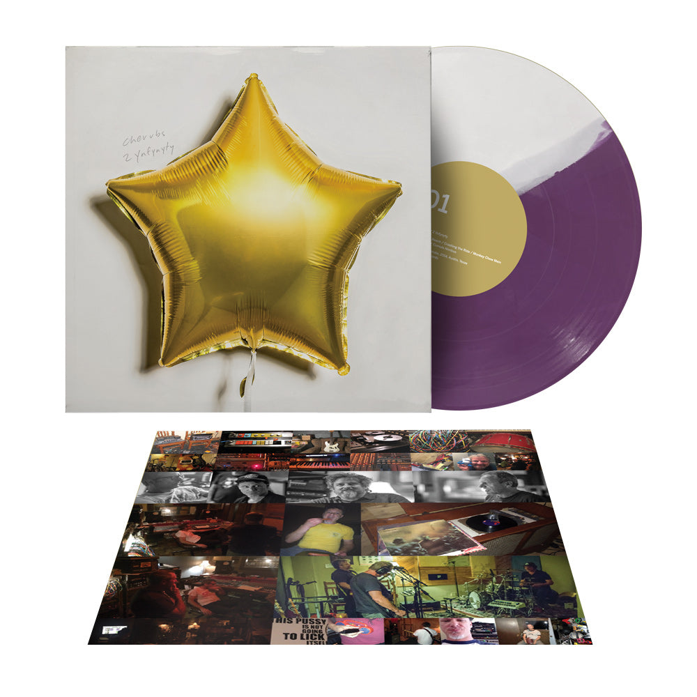 Cherubs ‘2 Ynfynyty’ LP (Limited Edition – Only 200 Made, Half White / Half Purple Vinyl) Vinyl Record