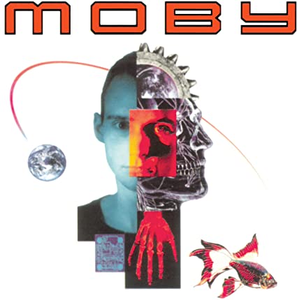 Moby - Moby (Black, White & Blue Marbled Colored Vinyl, 140 Gram Vinyl) Vinyl Record