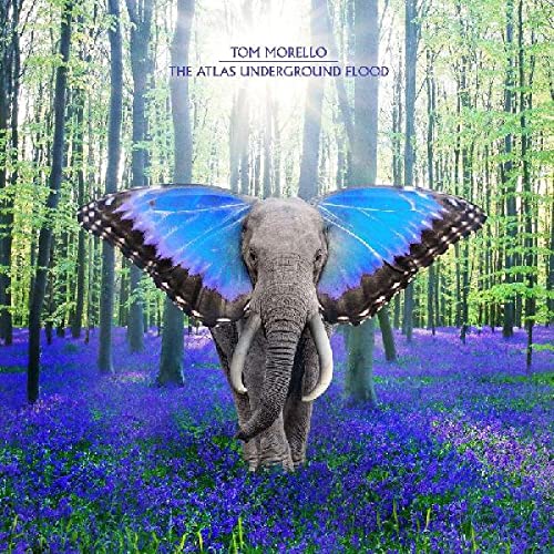 Morello Tom The Atlas Underground Flood (SKY BLUE GRAPE VINYL) Vinyl Record