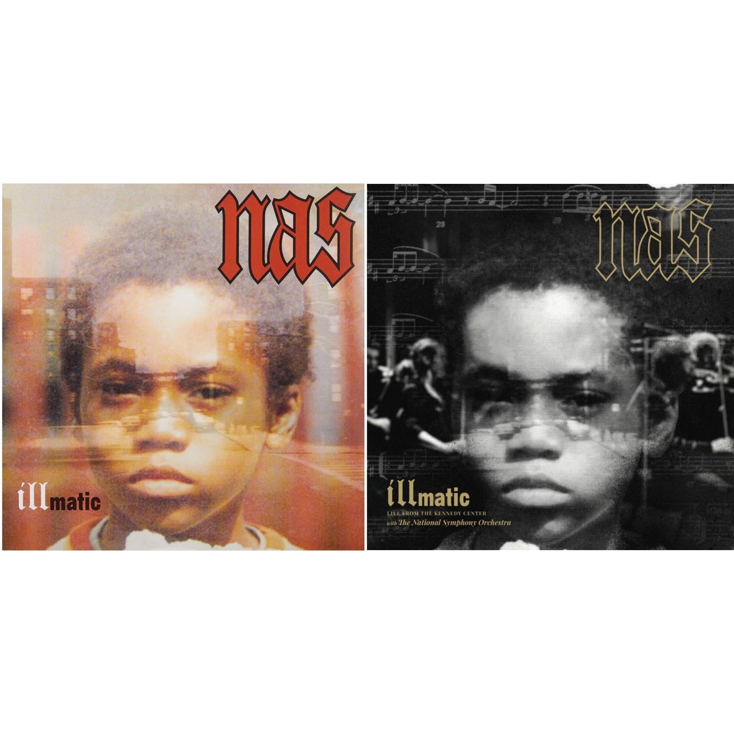 Nas - Illmatic & Illmatic: Live From The Kennedy Center (Limited 2LP/180G/Poster/Dl Card)