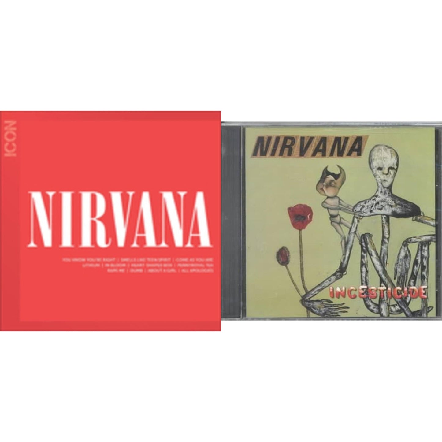 Nirvana - Icon & Incesticide - CD Bundle