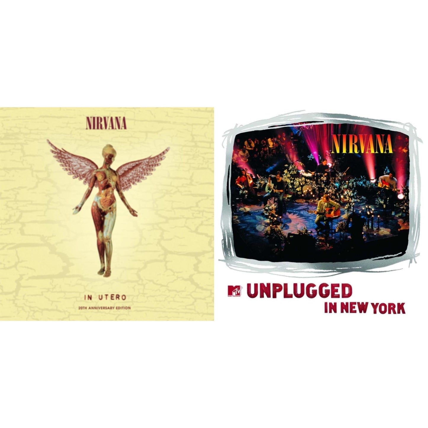 Nirvana - In Utero & Mtv Unplugged In New York (2 LP)