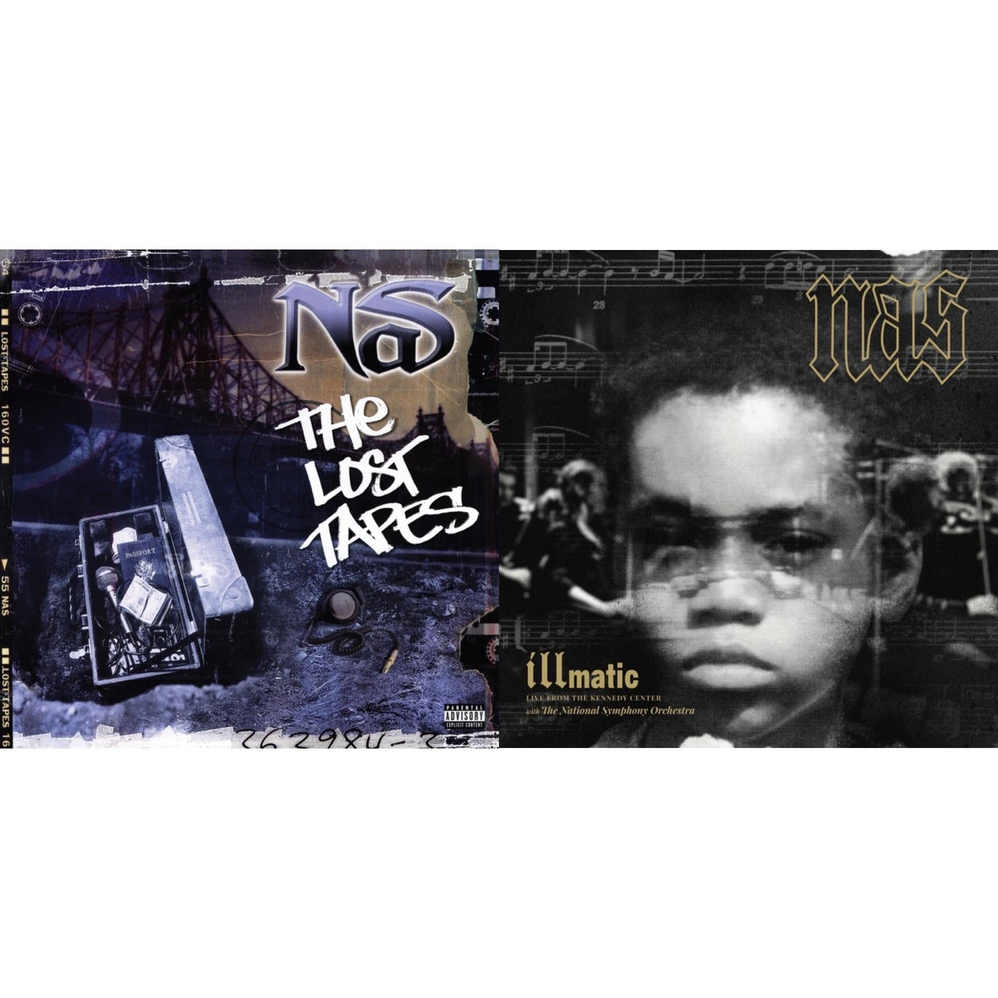 Nas - Lost Tapes (X) (2LP) & Illmatic: Live From The Kennedy Center (Limited 2LP/180G/Poster/Dl Card)
