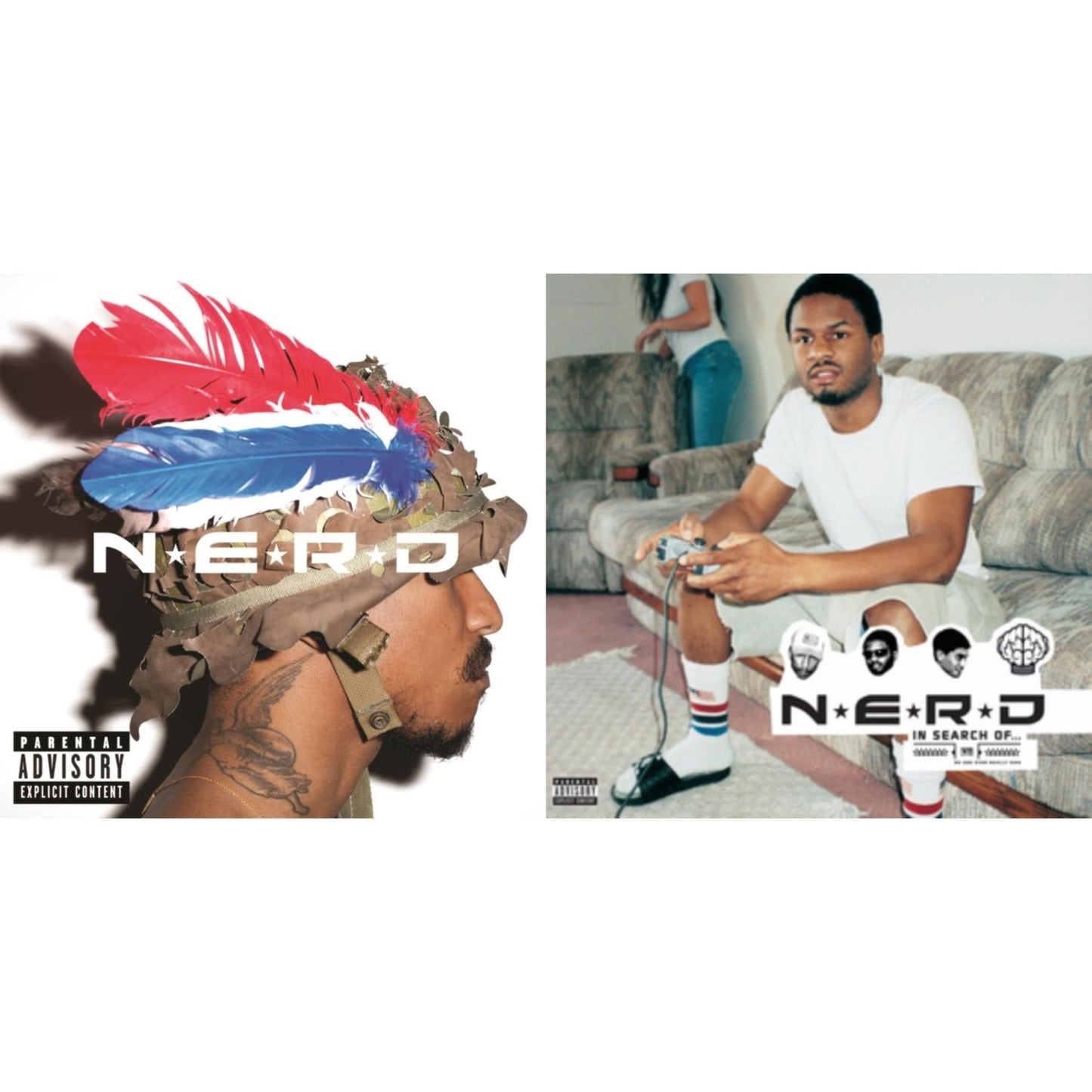N.E.R.D. - Nothing (Translucent Red Vinyl/2LP) & In Search Of