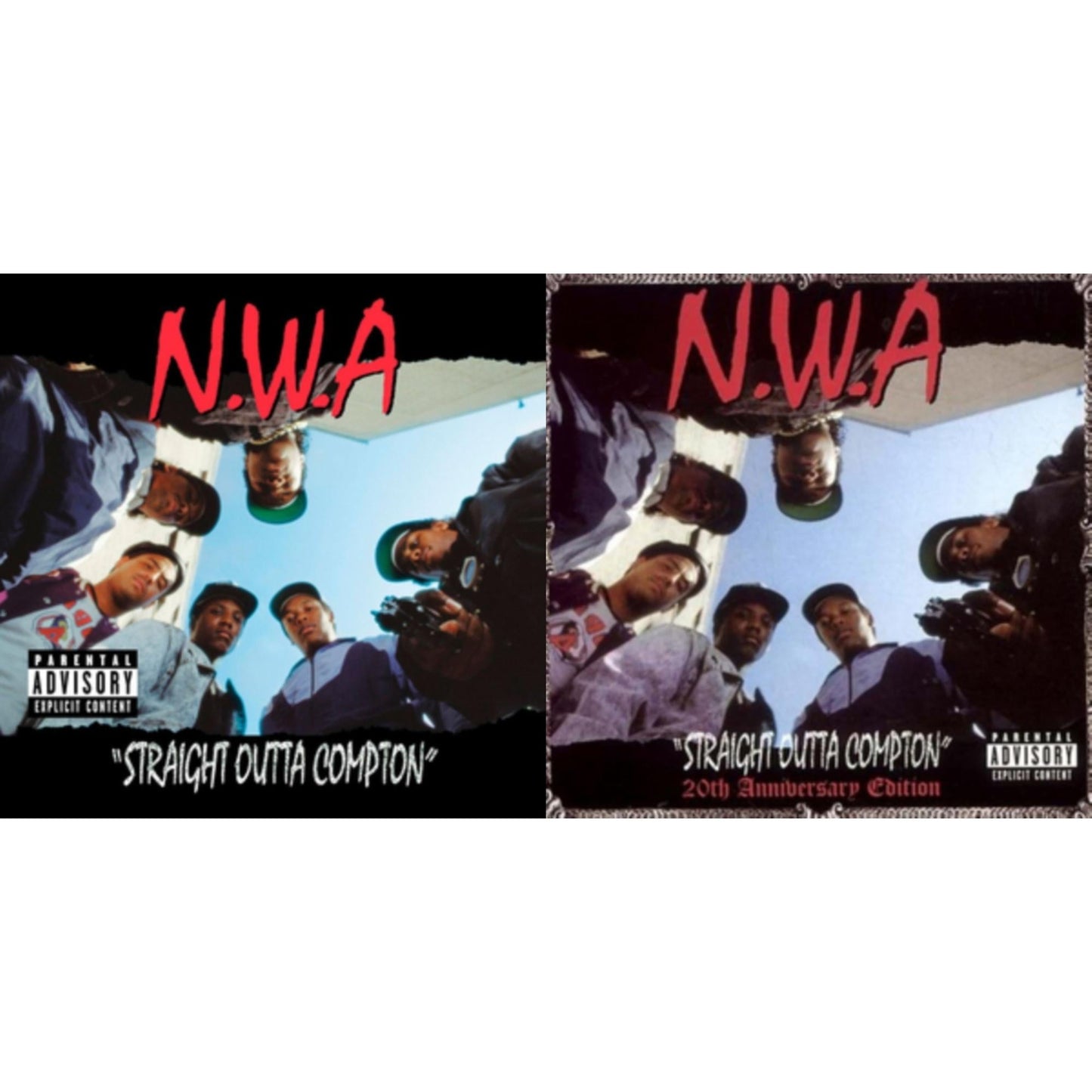 N.W.A. - Straight Outta (20Th Anniversary Edition) & Straight Outta Compton - LP Vinyl Bundle