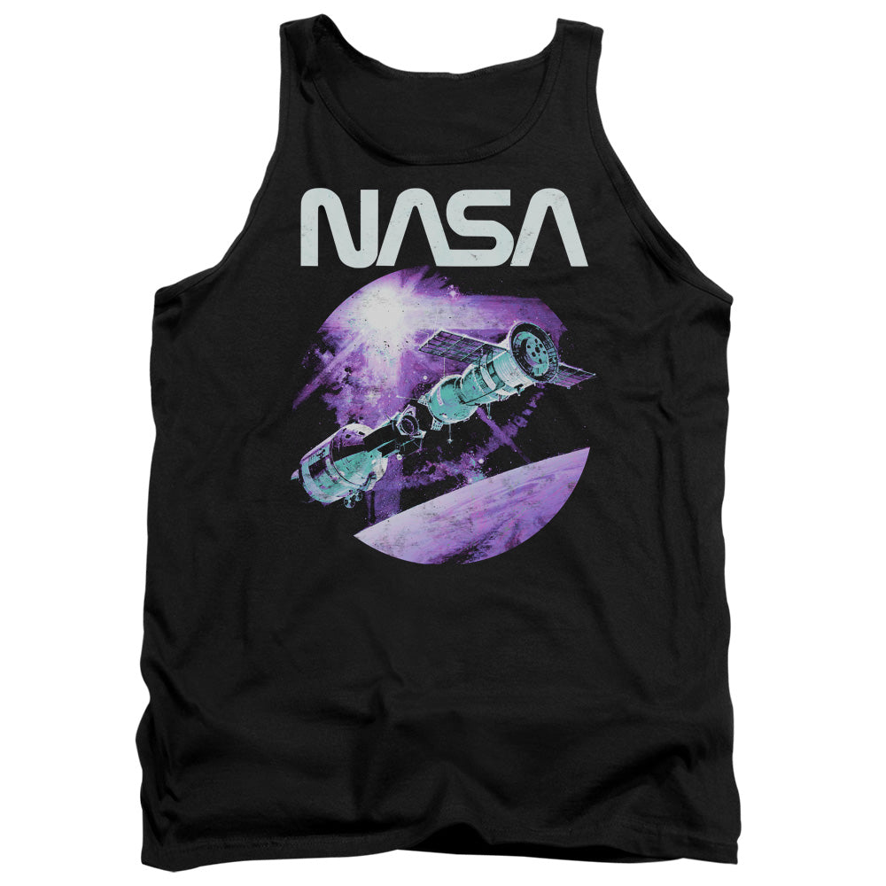 Nasa Come Together Mens Tank Top Shirt Black Officially Licensed
