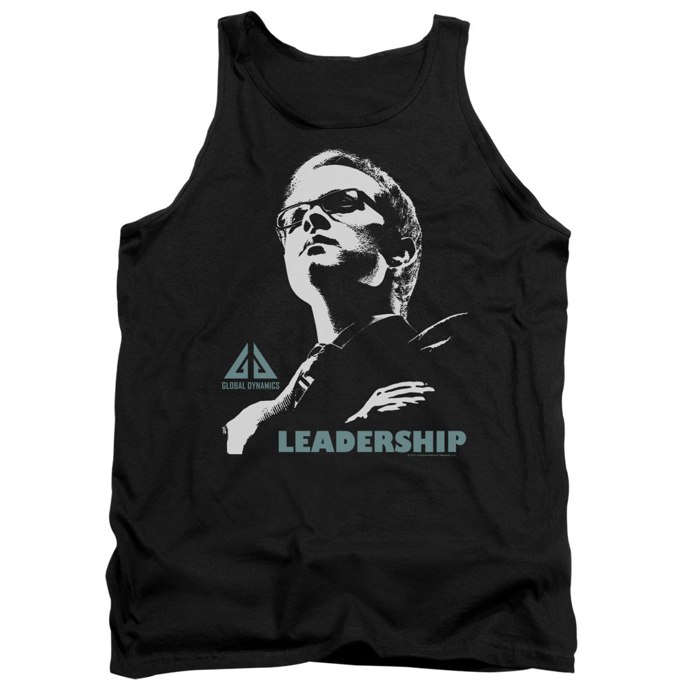 Eureka Leadership Poster Mens Tank Top Shirt Black Black Officially Licensed
