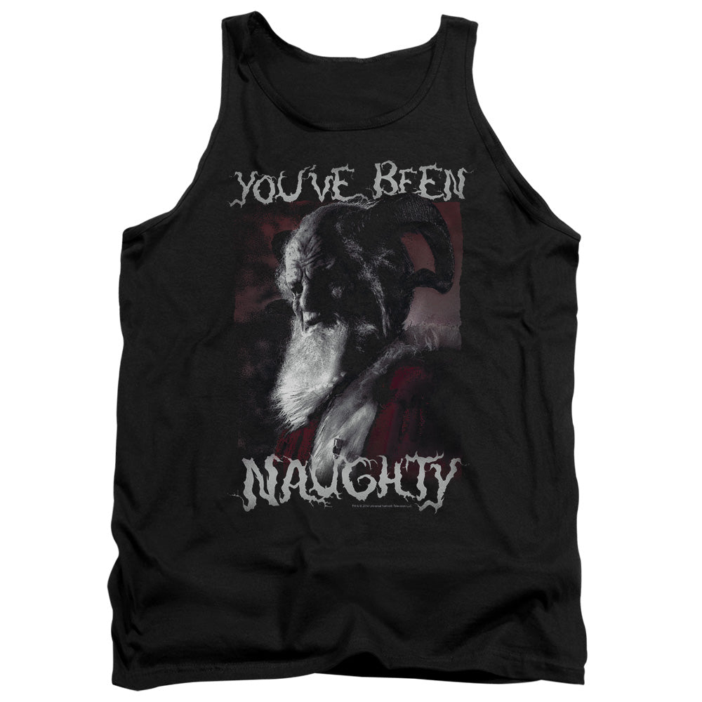Grimm Merry Krampus Mens Tank Top Shirt Black Black Officially Licensed