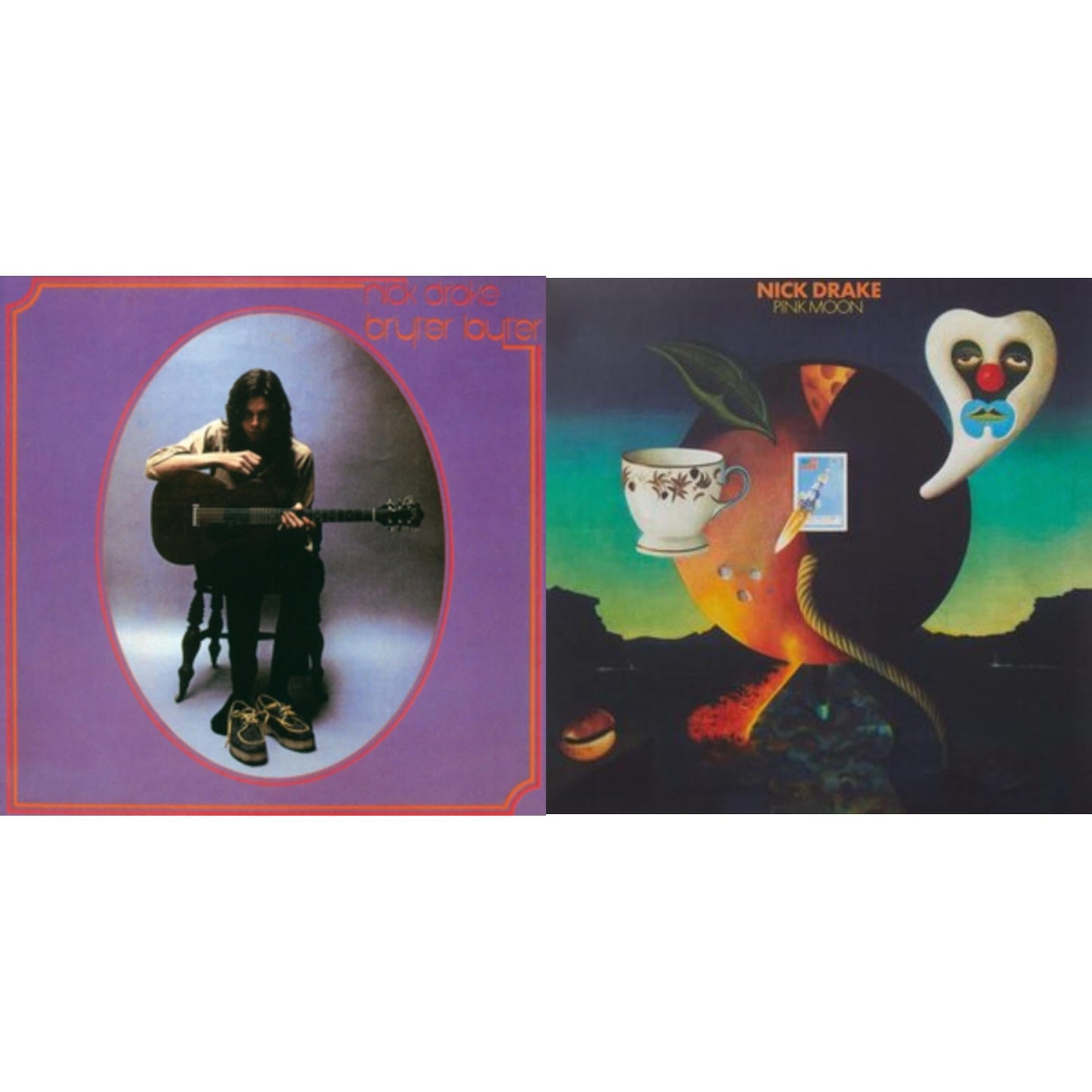 Nick Drake - Pink Moon & Bryter Layter - LP Vinyl Bundle