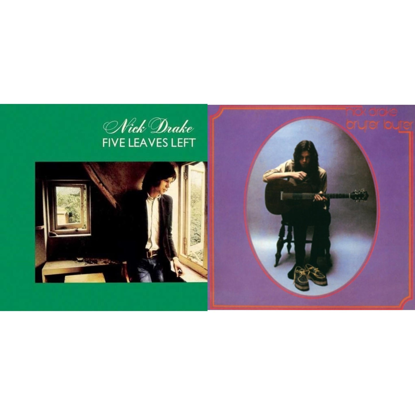 Nick Drake - Bryter Layter & Five Leaves Left - LP Vinyl Bundle
